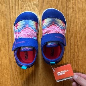 NWT Merrell Bare Steps toddler size 7 shoe